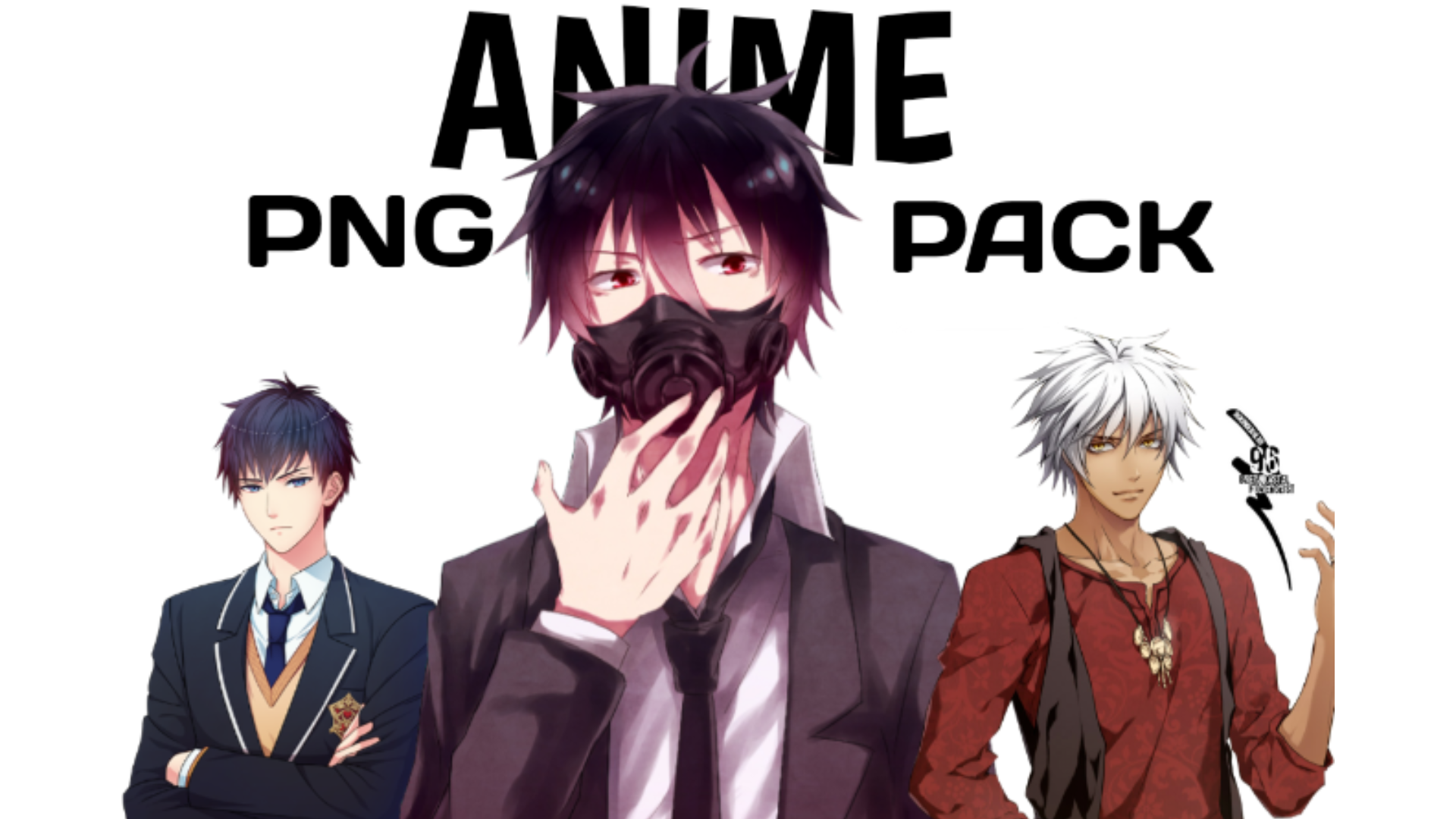 Anime PNG pack free download (100+ png)