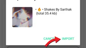 How to download and use Alight Motion Presets? 3 Step 2