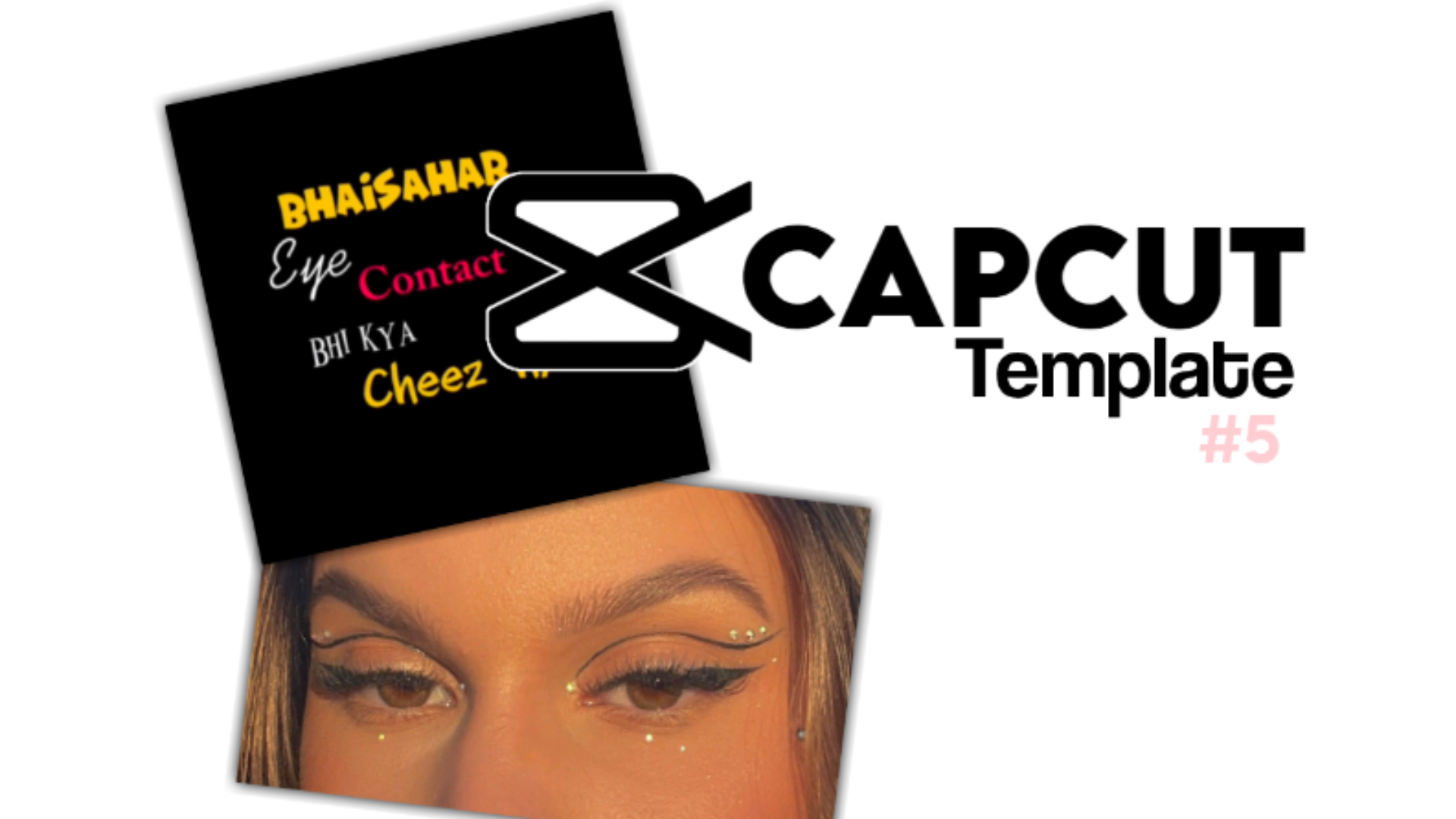 Bhai Sahab Eye Contact Bhi Kya Cheez Hai CapCut Template Link Free #5