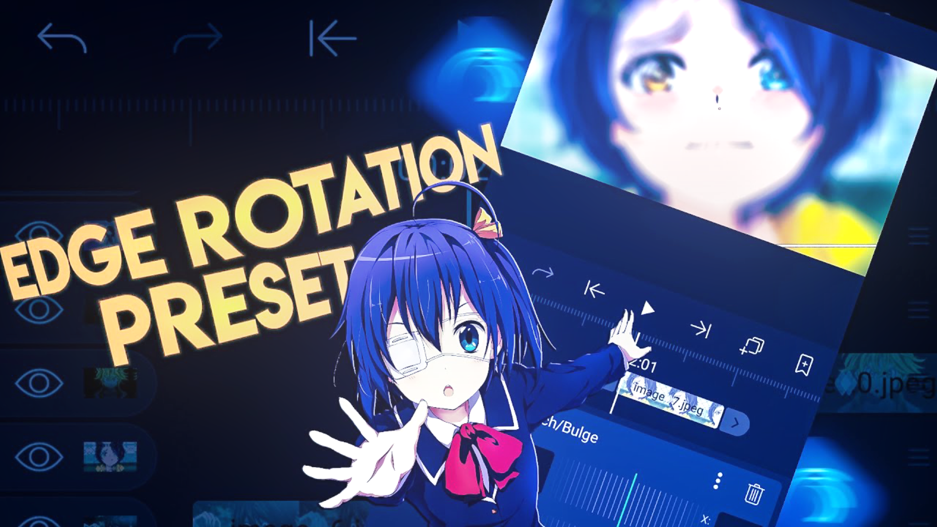 Edge Rotation Transition Alight Motion Preset Link Free #2
