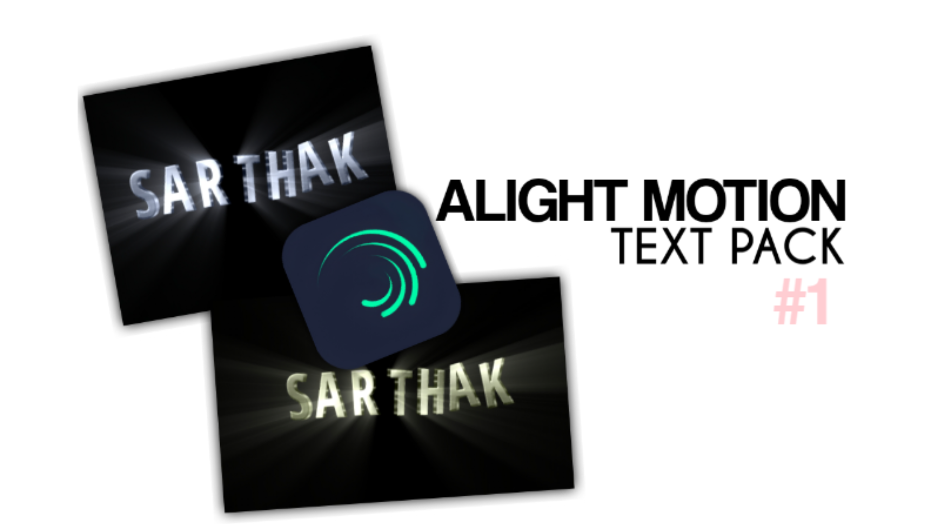 Alight Motion 3D Text Preset Link Free #1