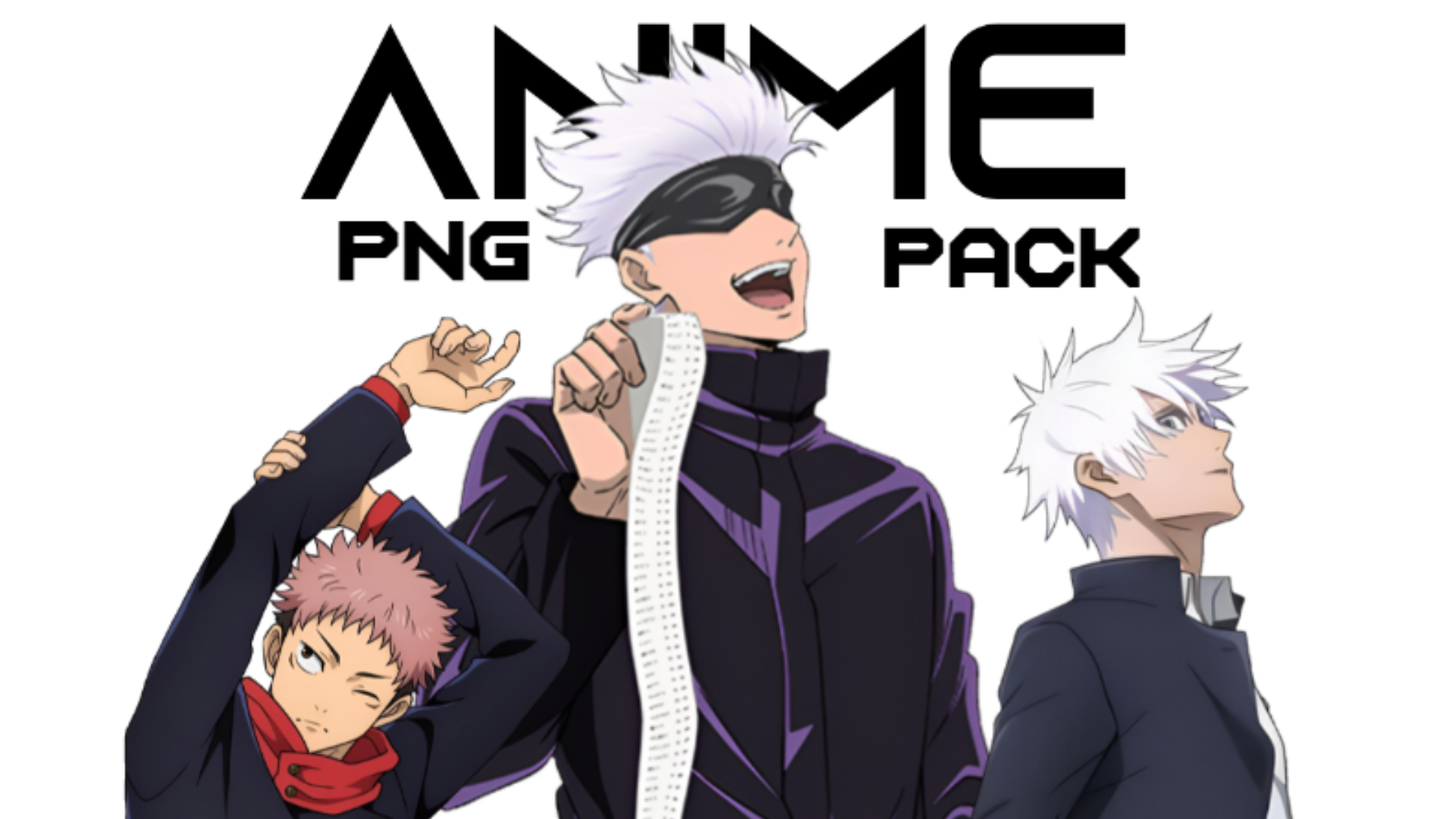 Anime PNG Pack Free Download (50+ Renders)